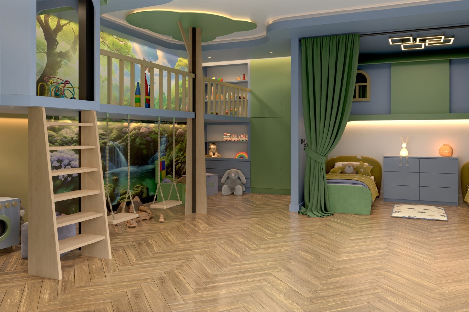 Инженерный паркет «Damy Floor» Натуральный (укладка елочкой) — купить в Барнауле