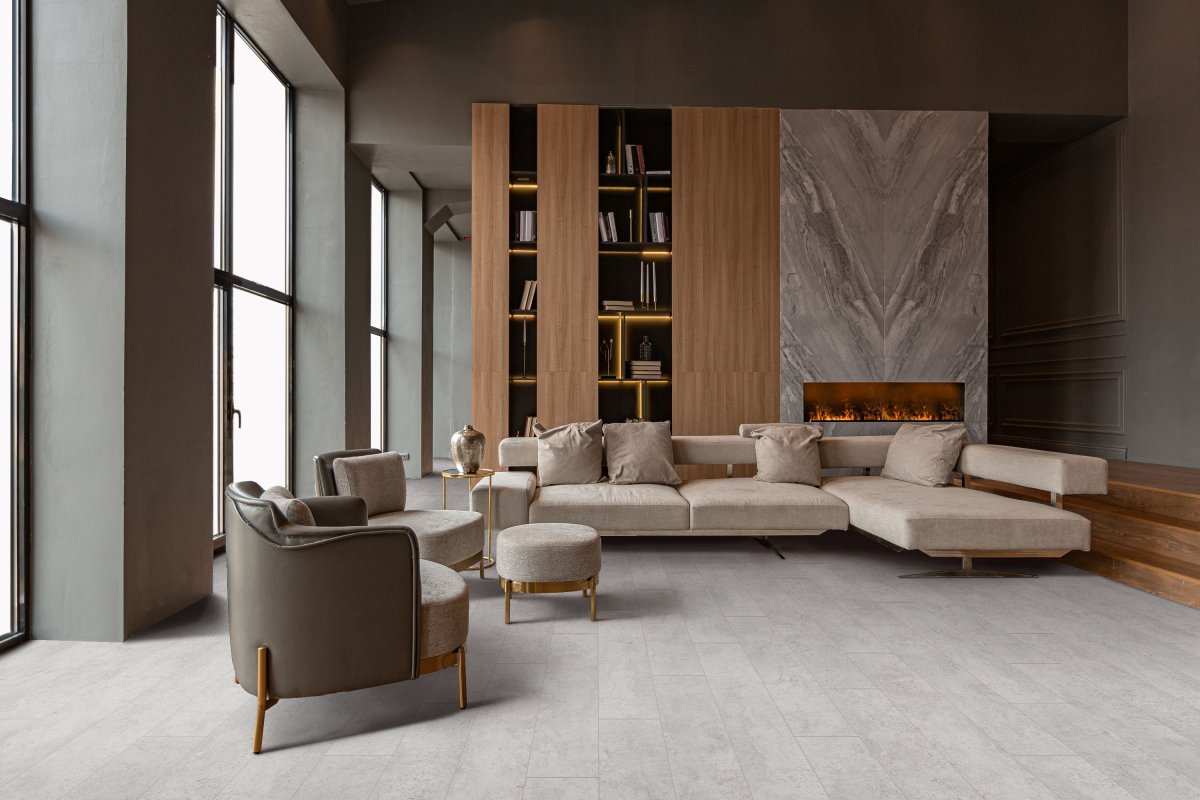 Ламинат  "Floorpan" Кристалл Грей (1380*193*8 мм) — купить в Барнауле