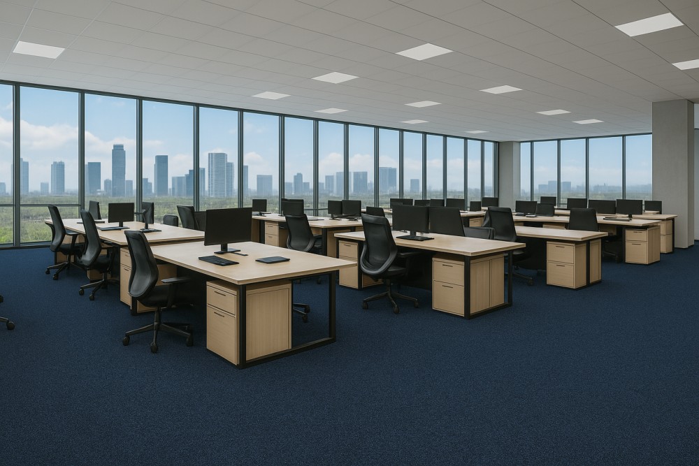 Ковролин Haima «Wilkins» Atom Blue 05 (3,66 м) — купить в Барнауле