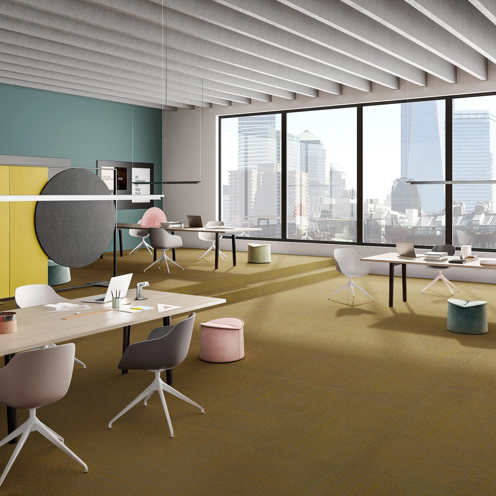 Ковровая плитка Marvel Tile 97 (500*500*6 мм) — купить в Барнауле