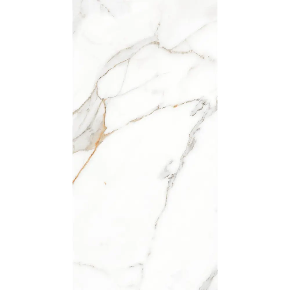 Керамогранит "Sonex" Miami Statuario Glossy полированный 60x120 см 1.44 м2 цвет белый с серыми разводами — купить в Барнауле