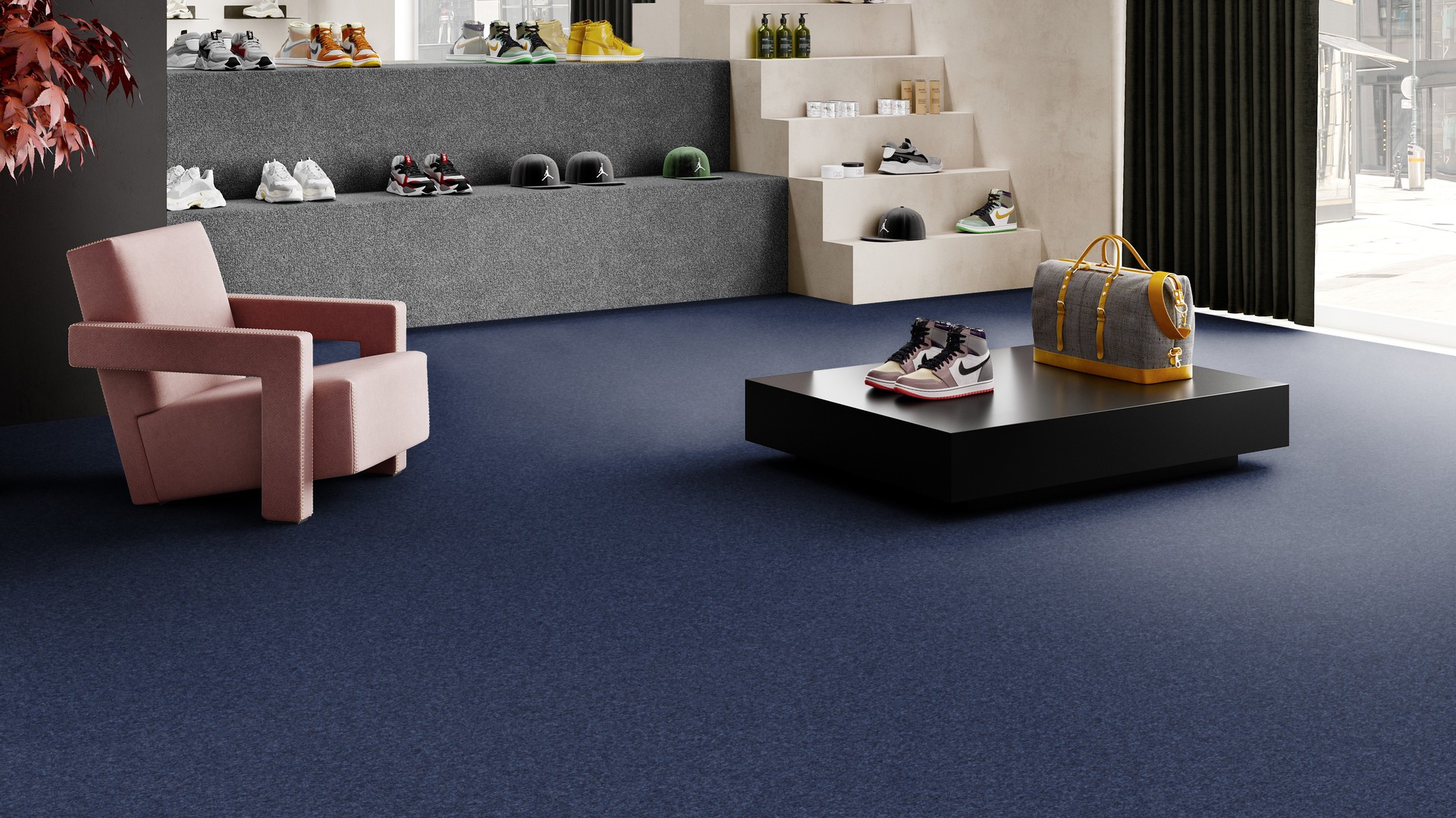 Ковровая плитка Medusa Tile 77 (500*500*5 мм) — купить в Барнауле