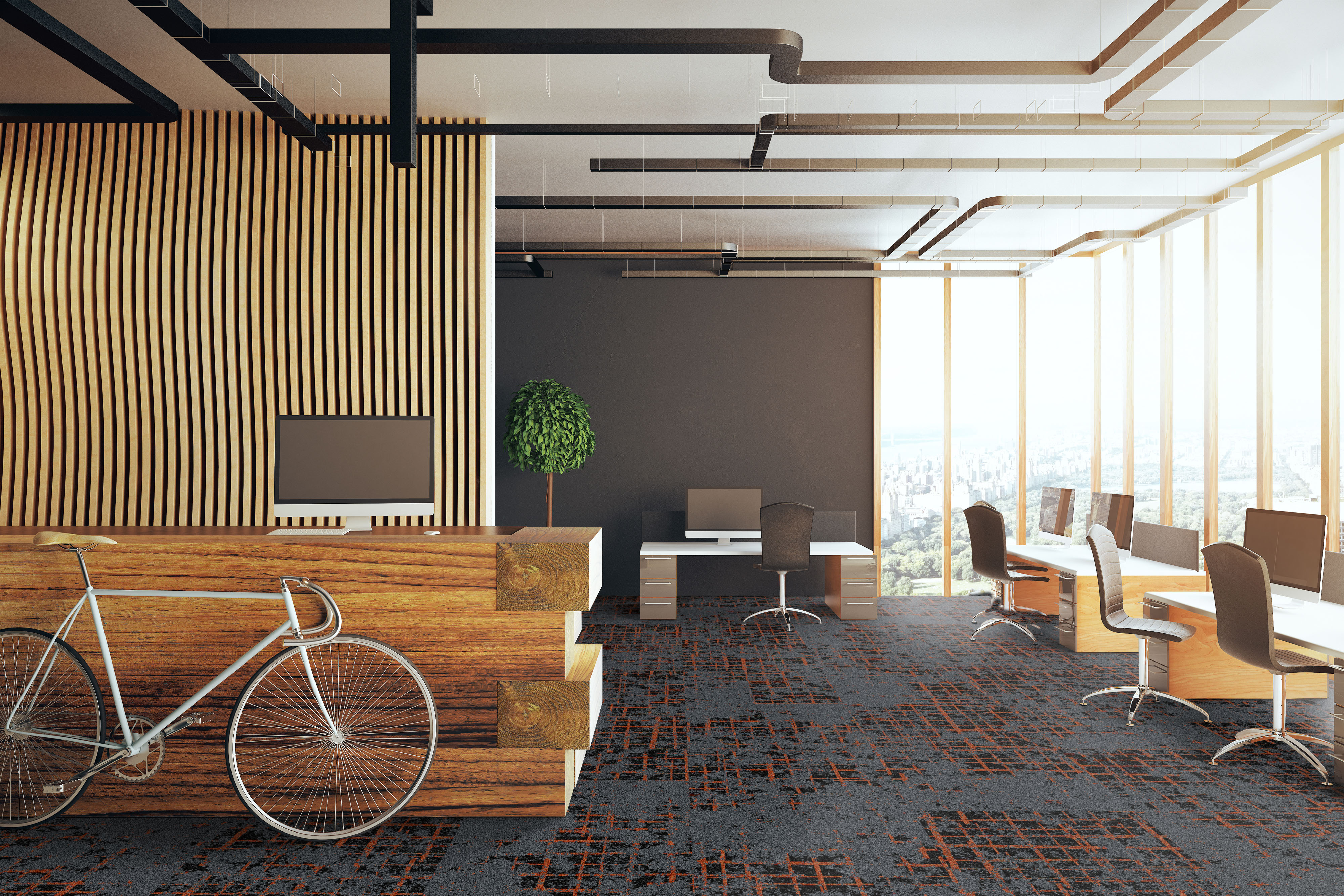 Ковровая плитка Macro Tile 91 (500*500*5 мм) — купить в Барнауле