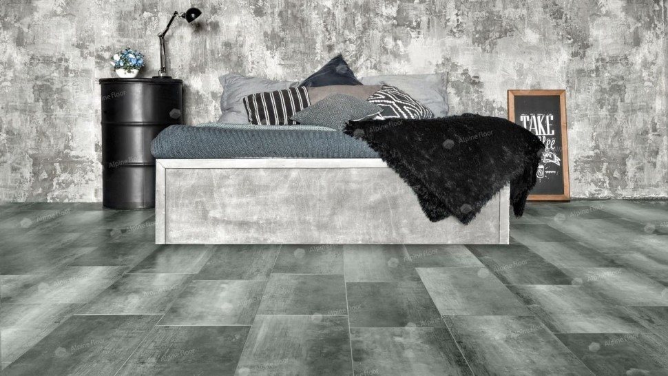 Виниловая плитка "Alpine Floor" Light Stone Корнуолл (608*303*2,5 мм) — купить в Барнауле