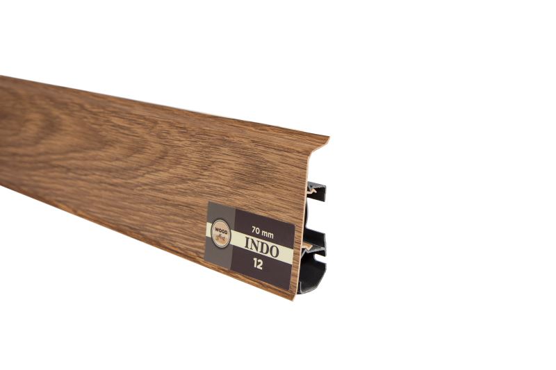 Плинтус "Arbiton" Indo Дуб Темный (2500*26*70 мм) — купить в Барнауле