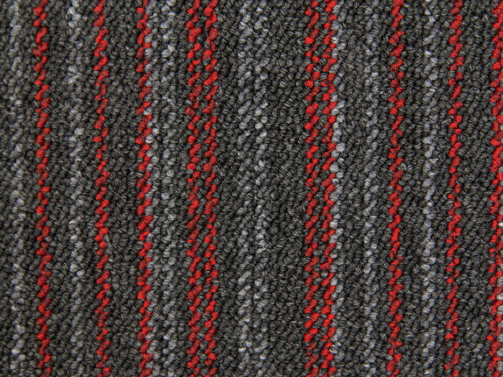 Ковровая плитка "Bonkeel" Space Strip Red (500*500*5,9 мм) — купить в Барнауле