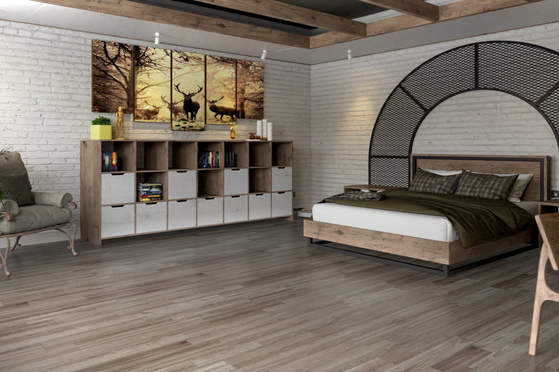 Инженерный паркет «Damy Floor» Скандинавский (укладка палуба) — купить в Барнауле