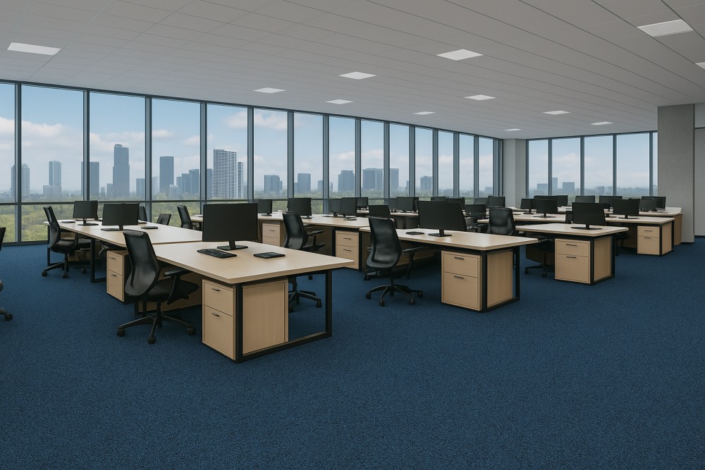 Ковролин Haima «Wilkins» Atom Blue 07 (3,66 м) — купить в Барнауле