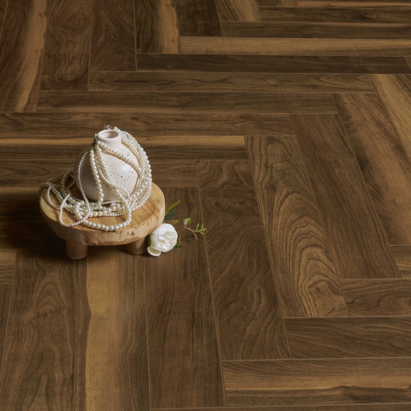 Ламинат  "Aberhof" Орех Колхас (600*100*8 мм) — купить в Барнауле