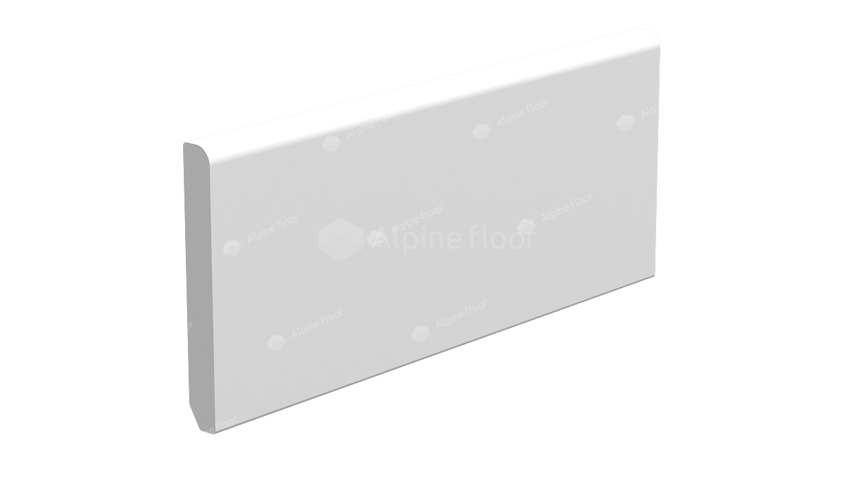 Напольный плинтус Grand Sequoia 11-00 Белый матовый (2200*11*80 мм) — купить в Барнауле