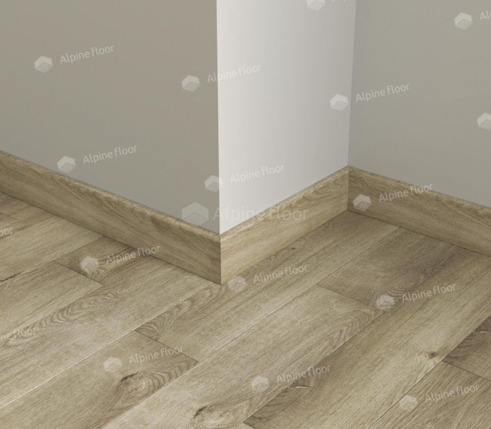 Напольный плинтус Parquet Light Дуб Натуральный Отбеленный SK 13-5 (2200*12,5*80 мм) — купить в Барнауле