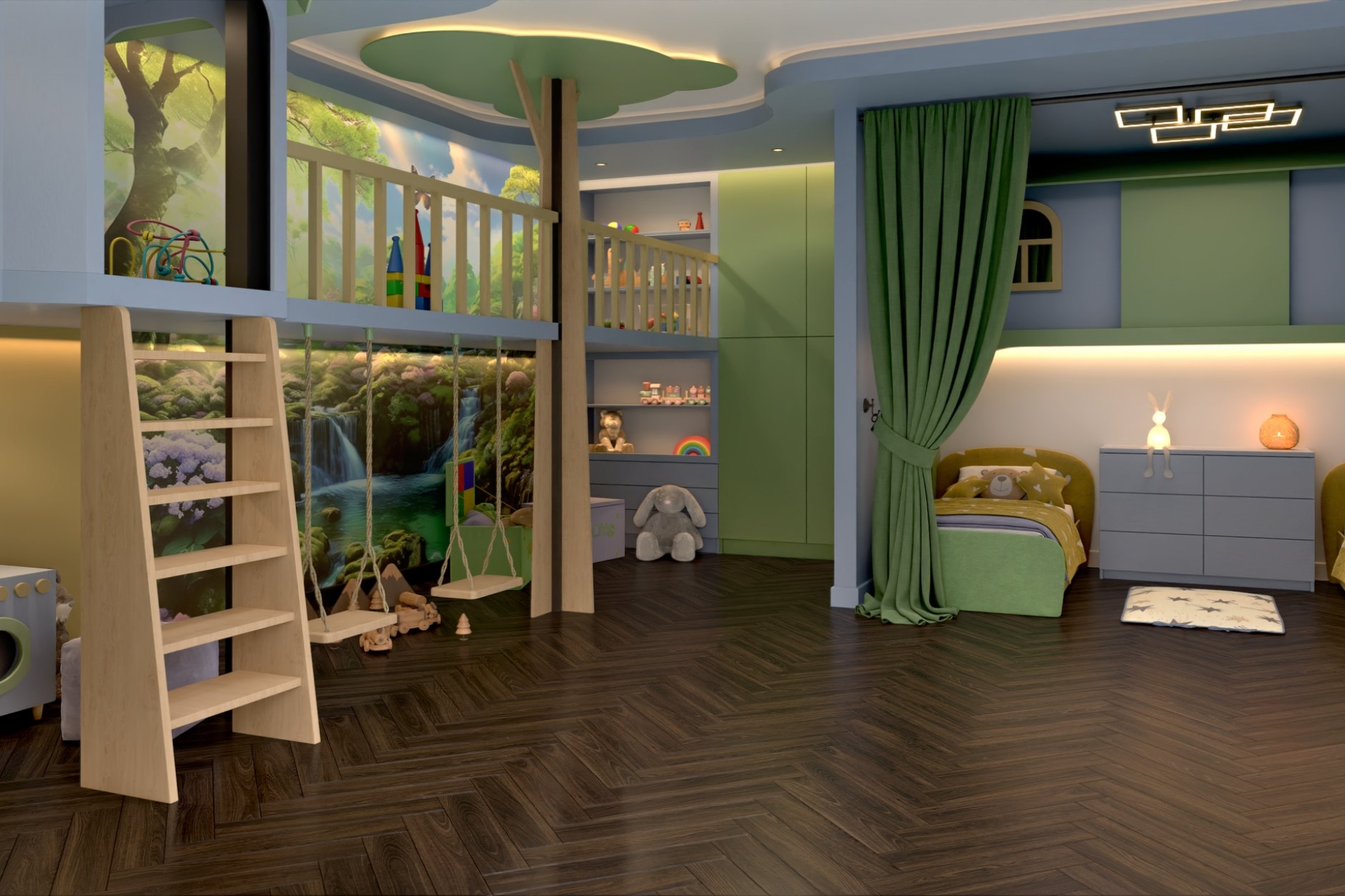 Инженерный паркет «Damy Floor» Каштановый (укладка елочкой) — купить в Барнауле